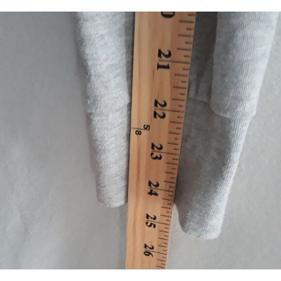 Wrangler Vintage American T Shirt Mens Large Gray Long Sleeve Eagle Wings - Picture 7 of 8